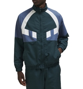Custom Color Blocked Tracksuit Cut And Sew <b>Men</b> Windbreaker Zipper <b>Jacket</b> And Jogger Set Patchwork <b>Track</b> Nylon Tracksuit <b>For</b> <b>Men</b> - Product Image 2