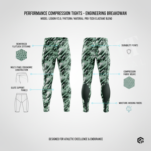 Nuevos y Duraderos Leggings de Compresión para Correr, Yoga y Deportes, de Secado Rápido, Elásticos, para Fitness y Entrenamiento, Personalizables - Product Image 2