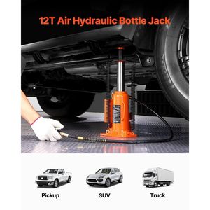 12 Ton manuale pompa a mano idraulico presa Auto per riparazione Auto Jack bottiglia d'aria per uso automobilistico - Product Image 2
