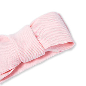 Export Quality Hair Accessory 110cm Casual Custom Packaging Photography Gift 100% Cotton Baby Headwrap Bowknot Kids Headband - Product Image 3