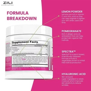 Colágeno Hidrolizado en Polvo para Piel, Cabello, Uñas y Articulaciones, Producto de Belleza para Adultos con Vitamina C y Ácido Hialurónico - Product Image 4