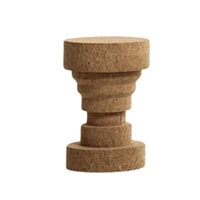 Tabouret en liège naturel moderne, table d'appoint scolaire nordique, tabouret créatif en liège de vin, table d'appoint décorative pour salon, maison, hôtel