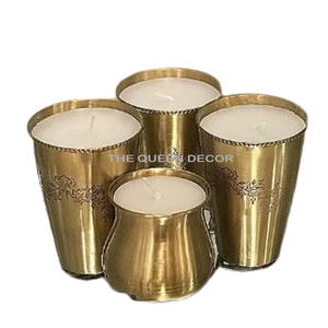 Stainless Steel Metal Round Shape Black Finished Scented <b>Candles</b> <b>Bulk</b> Selling For Home Indoor Lighting Decoration - Product Image 4