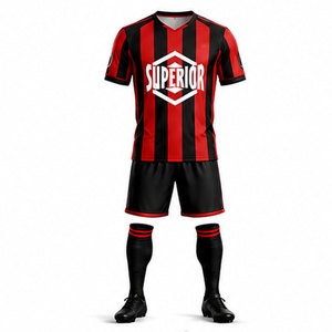 Tenue de football performante avec technologie de tissu à séchage rapide, coutures renforcées, design athlétique moderne et logo d'équipe personnalisé - Product Image 1