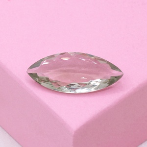 Vente en gros d'améthyste verte naturelle de 12 carats, taille marquise, pierre précieuse non montée, Memoria Jewels - Product Image 3