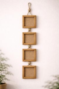<b>Square</b> <b>Wooden</b> Photo Frame Natural Brown Rustic Style Home Decor <b>Wooden</b> Texture Acrylic Front Picture Frame for Tabletop Wall - Product Image 5