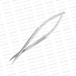 Tijeras de tenotomía Westcott de 4-1/2″ (11.5 cm) – Tijeras oftálmicas para cirugía ocular de 18 mm con punta roma y mango de resorte de Vaslcare - Product Image 4