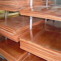Cathodes de cuivre à 99 % de pureté pour la fabrication d'équipements électriques et la transformation des matériaux