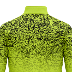 Sweat-shirt à demi-zip en coton pour homme avec logo frontal, tricot jersey écologique, anti-boulochage et respirant, idéal pour l'hiver - Product Image 5