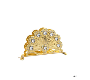 Luxury Metal Craft Home Decor Vintage Christmas Napkin Holder <b>Tissue</b> Box Paper Towel Clip for <b>Wedding</b> Restaurant Dinner Table - Product Image 3