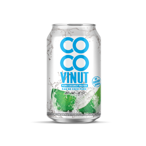 330ml Coco Vinut Pure 100% Agua de coco Proveedor al por mayor Muestra gratis Etiqueta privada OEM ODM Sin azúcar añadido - Product Image 5