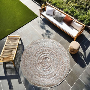 Tapis et carpettes en jute tressés réversibles, modernes, résistants à la chaleur, antidérapants et écologiques, de grande taille, en gros - Product Image 5