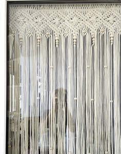 Large Macrame <b>Door</b> Curtain Large Wedding Backdrop Wall Hanging Macrame <b>Door</b> Curtain - Product Image 2