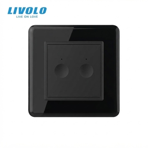 สวิตช์สัมผัสอัจฉริยะ LIVOLO <span class=keywords><strong>2</strong></span> ช่อง 1 ทาง ได้รับการรับรองมาตรฐาน CE แผงกระจกนิรภัยขอบโค้ง <span class=keywords><strong>2</strong></span>.5D รองรับการควบคุมด้วยเสียงผ่าน Apple Home - Product Image 2