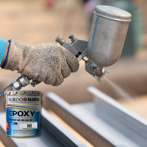 Primaire époxy liquide au phosphate de zinc, revêtement haute densité, protection anticorrosion, inhibiteur de rouille pour travaux d'acier industriels et résistance à la pulvérisation de sel - Product Image 4