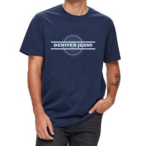 Camiseta de algodón peinado Premium 100% para hombre, tela pesada, cuello redondo, ajuste informal, colores sólidos con estampados elegantes Bangladesh - Product Image 6