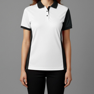 Polo Premium para Mujer, Personalizable, para Golf y Tenis, Mezcla de Algodón, Fabricante de Ropa con Marca Privada OEM ODM - Product Image 1