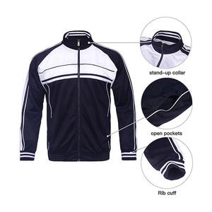 Survêtements pour hommes, ensembles de survêtements 2 pièces pour hommes, ensembles décontractés et sportifs pour le jogging, survêtements chauds à fermeture éclair intégrale avec poches, sweat-shirt confortable - Product Image 4
