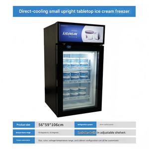 <span class=keywords><strong>Vitrina</strong></span> Comercial para Helados con Puerta de Vidrio para la Presentación de <span class=keywords><strong>Postres</strong></span> Premium - Product Image 3