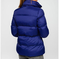 Dropshipping 2024 Veste matelassée courte oversize Mexi Bubble Coat à col standard uni pour femme, Hiver Automne, Parka Femme