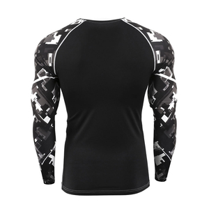 Premium Fabric Rash Guard Athletic Training <b>Compression</b> <b>Shirt</b> Custom Printing Sportswear Supplier - Product Image 6