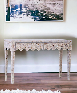 Console Moderne Contemporaine en Nacre pour Entrée, Hôtel, Chambre et Ferme – Idéale pour la Maison - Product Image 2