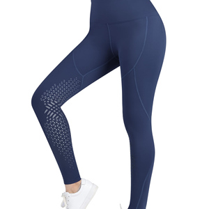 Culotte d'équitation antidérapante en silicone, séchage rapide, respirante, polyester/nylon, personnalisable OEM, légère, fermeture à boutons. - Product Image 6