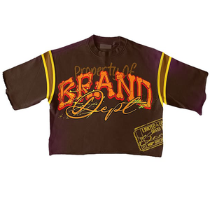 Fabricantes de Ropa, Camisetas Gráficas Extra Grandes de Alta Calidad, 250 g/m², 100% Algodón Francés, Corte Crudo, Tejido de Punto Estampado - Product Image 3