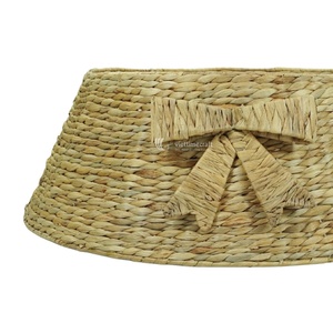 Falda para Árbol de Navidad de Jacinto de Agua, Ecológica, Tamaño Personalizado, Decoración Moderna para el Hogar, Diseño Multifuncional, Hecho en Hanói - Product Image 3