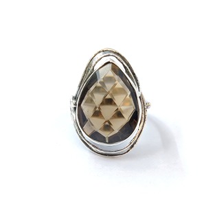 Fine Smoky <b>Quartz</b> <b>Ring</b> 6.3 Grams Weighted - Product Image 1