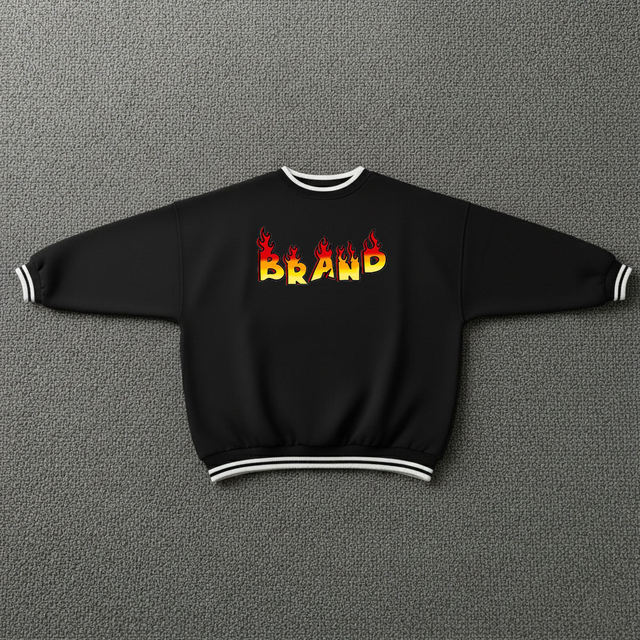 Custom Design 2026 100% Cotton Women's Sweatshirts Customize Printed Logo Streetwear Oversized Drop Shoulder Winter Sweatshirts