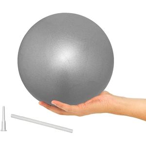Ballon de yoga anti-éclatement de 9 pouces pour l'entraînement de stabilité et l'exercice, équipement de gym avec caractéristiques antidérapantes pour Pilates et Barre - Product Image 1