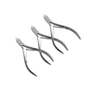 Coupe-ongles en acier inoxydable, lame incurvée, pointe acérée, durable, portable, ouverture large, outil pour les ongles des doigts, usage adulte, style simple - Product Image 3