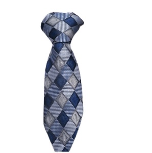 Gris foncé Dot rayé cravate poche carré bouton de manchette ensemble 100% soie homme accessoires de mariage à la mode livraison directe pour les vacances - Product Image 4