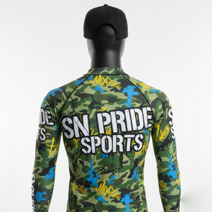 Rashguard MMA et BJJ à manches longues, design personnalisé, fabrication OEM, avec votre logo, sublimation. - Product Image 4