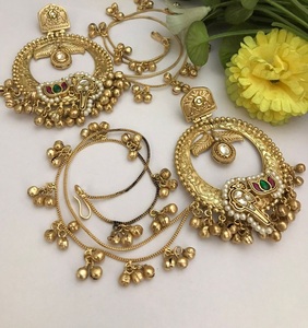 Encantadores Pendientes de Moissanita Chapados en Oro de Latón de Primera Calidad para Mujer, Regalo de Boda, Compromiso, Fiesta, Ocasión Especial - Product Image 2