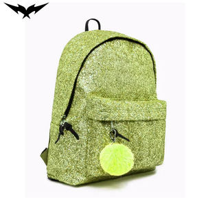 Sac à dos scolaire scintillant avec paillettes, sac à bandoulière personnalisé avec logo brodé, sac de rangement extérieur sublimé, imperméable - Product Image 5