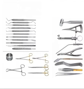 Ensemble d'instruments chirurgicaux dentaires en acier inoxydable de classe I, outils de précision manuels verts réutilisables, certifiés CE, MIANBRO - Product Image 6