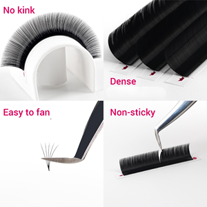 Charmlash Bandejas de Pestañas al por Mayor, 16 Filas, Acabado Mate, Cachemira, Suministros para Pestañas de Marca Privada, Logotipo Personalizado, Negro Intenso, Densas - Product Image 1