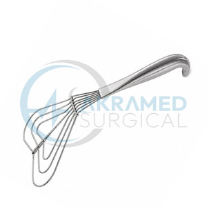 เครื่องมือผ่าตัดหัวใจและหลอดเลือด Allison Lung Retractor ขนาด 26 ซม. 132 มม. ผลิตจากสแตนเลสสตีล ได้รับการรับรองมาตรฐาน CE ใช้ซ้ำได้ - Product Image 4