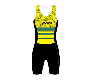 Combinaison de canoë-kayak professionnelle avec panneaux latéraux, sans manches, athlétique - Product Image 3