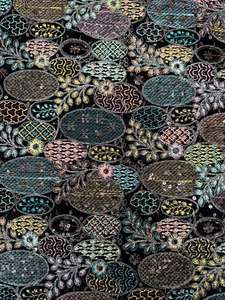 Tissu Fendi brodé tissé écologique pour vêtements de mariage, décoration intérieure, sacs, couleur personnalisée, mobilier de luxe pour filles - Product Image 2