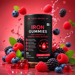 Gomitas de Hierro de Marca Privada OEM para Energía y Apoyo a la Hemoglobina - Product Image 4