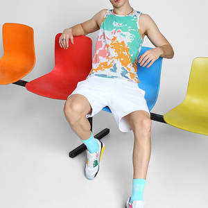 Camiseta Deportiva de Algodón de Alta Calidad, Sin Mangas, para Gimnasio, para Hombre, Talla Grande Personalizada, para Fisicoculturismo y Running - Product Image 4