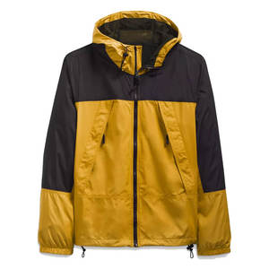 Veste coupe-vent à capuche pour homme, color-block, imperméable, en polyester, décontractée, pour l'automne, fermeture éclair, coupe classique - Product Image 4