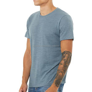 Camisetas de Verano para Hombre, Cuello Redondo, Algodón, Manga Corta, Color Azul Marino - Product Image 5