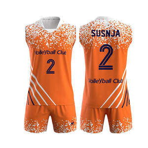 Diseño de logotipo personalizado, camisetas de voleibol sublimadas con su propio logotipo - Product Image 1