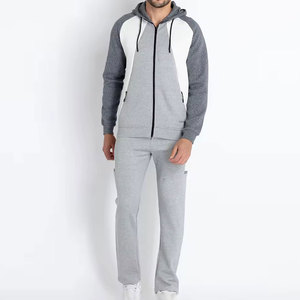 Custom Logo Men <b>Zip</b> <b>Up</b> Tracksuit Set Athletic Track <b>Jacket</b> And Jogger Casual Sports Wear OEM ODM Wholesale - Product Image 4