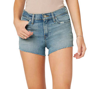 Shorts en jean pour femmes sur mesure, légers et respirants, vente en gros 2026, haute qualité pour adultes - Product Image 1