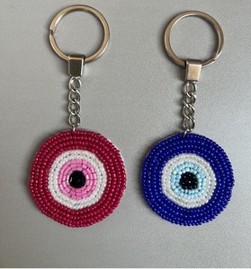 Hot Trendy Fruit Seed Beadwork Keychain Embroidered Boho <b>Bag</b> <b>Charm</b> For <b>Bags</b> Keys Fashion Accessory Premium Gifting & Key Rings - Product Image 5